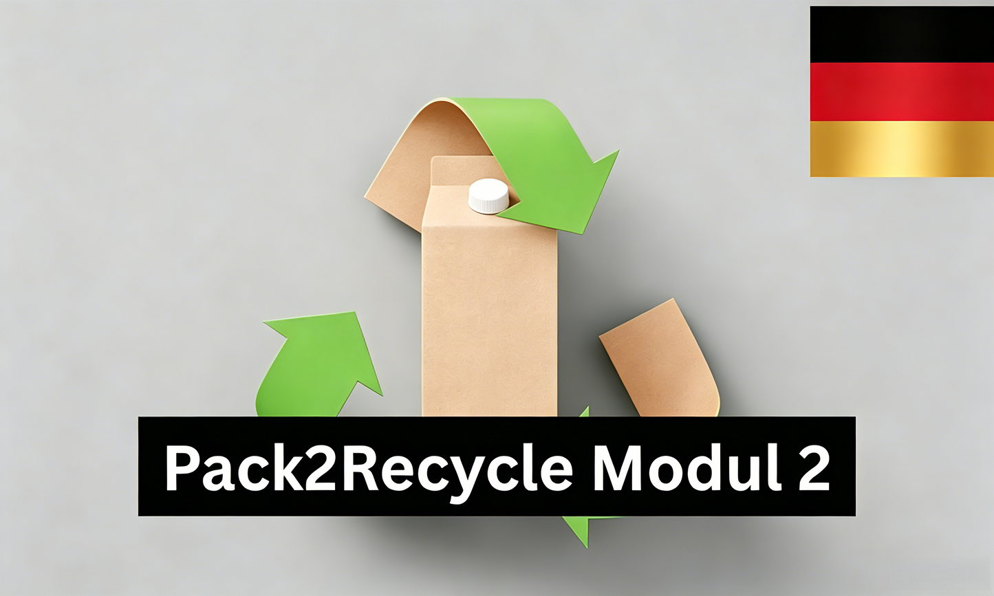 PACK2RECYCLE - Module 2 "Evaluation of your packaging(s) based on the ZSVR minimum standard with regard to recyclability"