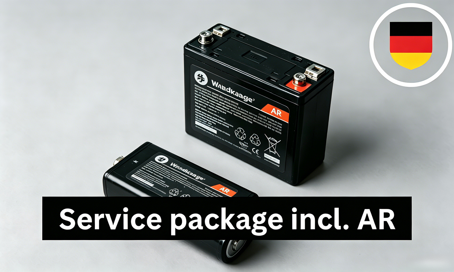 Germany Device Battery Service Package with AR Authorization – 2026 Service Period for Non-German Established Customers