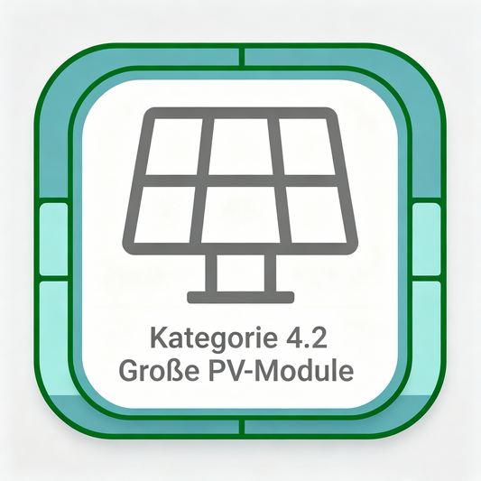 Garantiepaket - Kleine Photovoltaikmodule