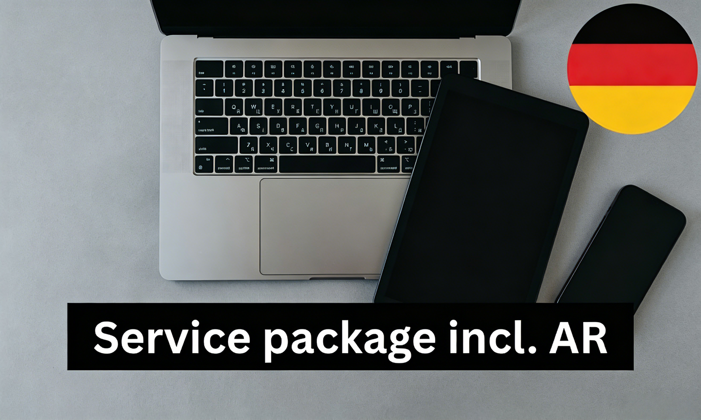 WEEE service package with appointment of an AR (Authorized Representative) for customers without a branch in Germany (performance period 2026)