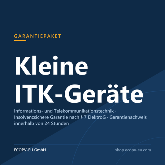 Garantiepaket kleine Geräte der Informations- und Telekommunikationstechnik – Garantie nach § 7 ElektroG